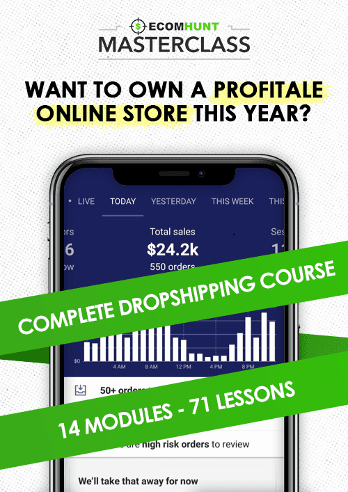 Ecomhunt Masterclass