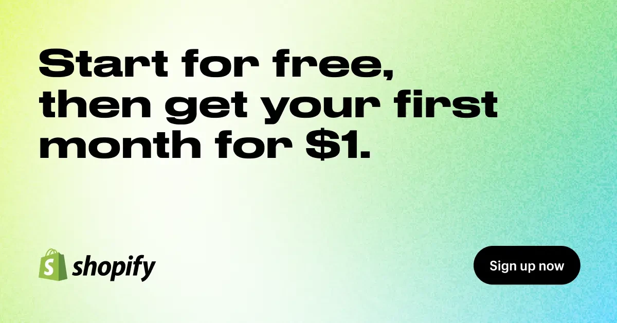 Shopify Banner