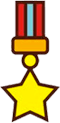 Winner medal