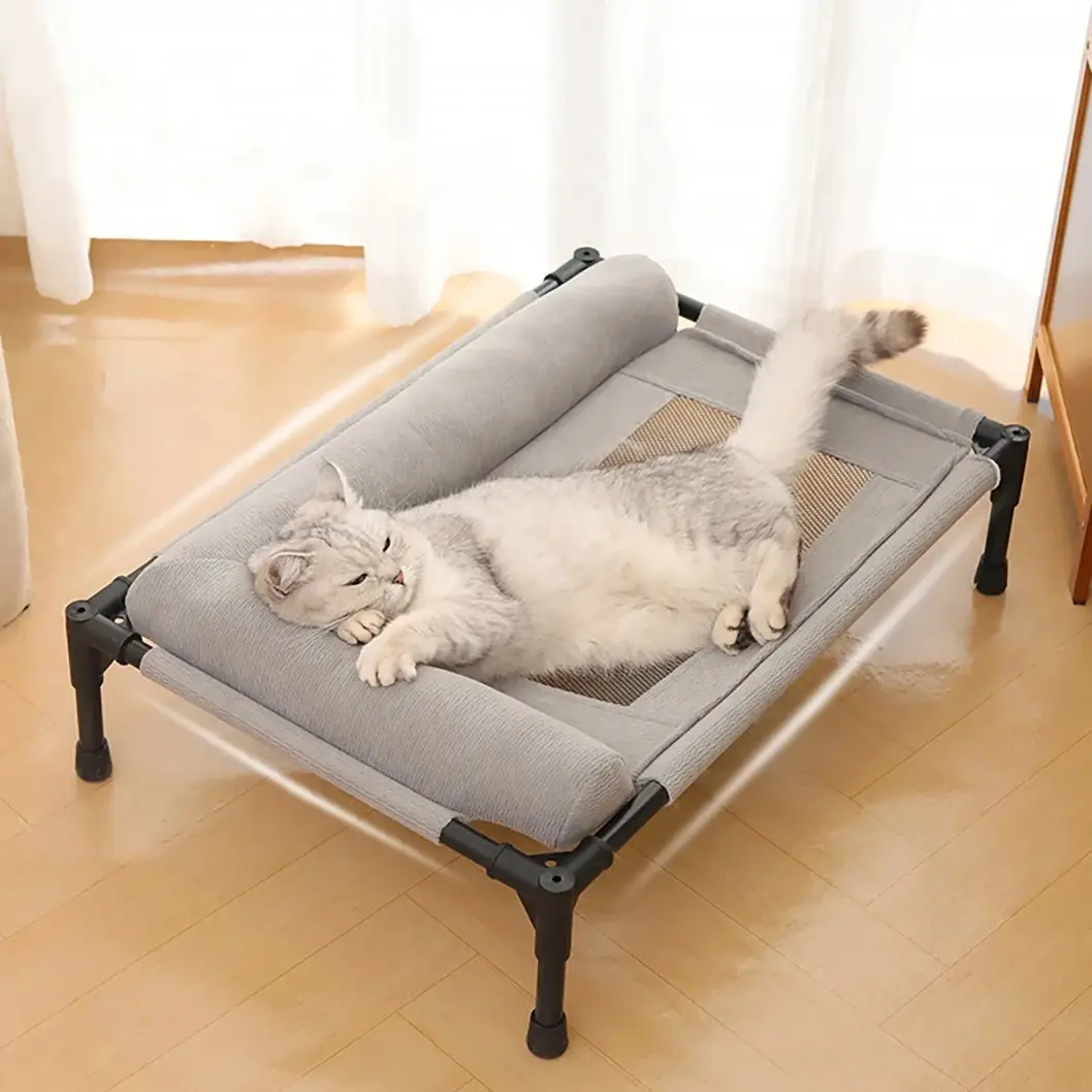 ElevateRest Breathable Pet Lounger Bed