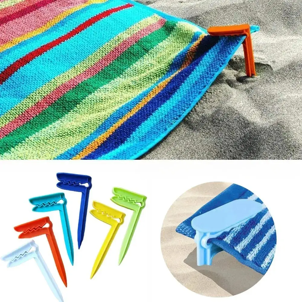 SandGrip Beach Towel Anchors-4PCS