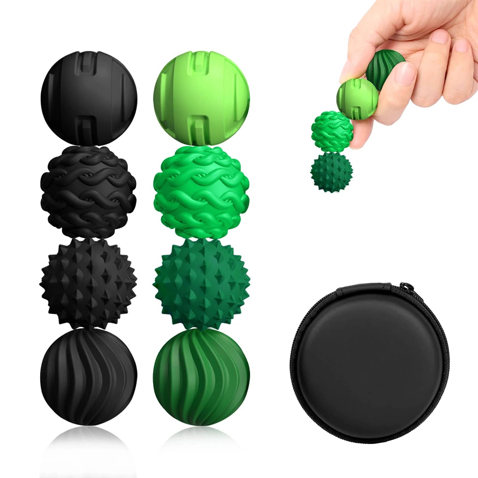 Magnetic Sensory Fidget Balls Set
