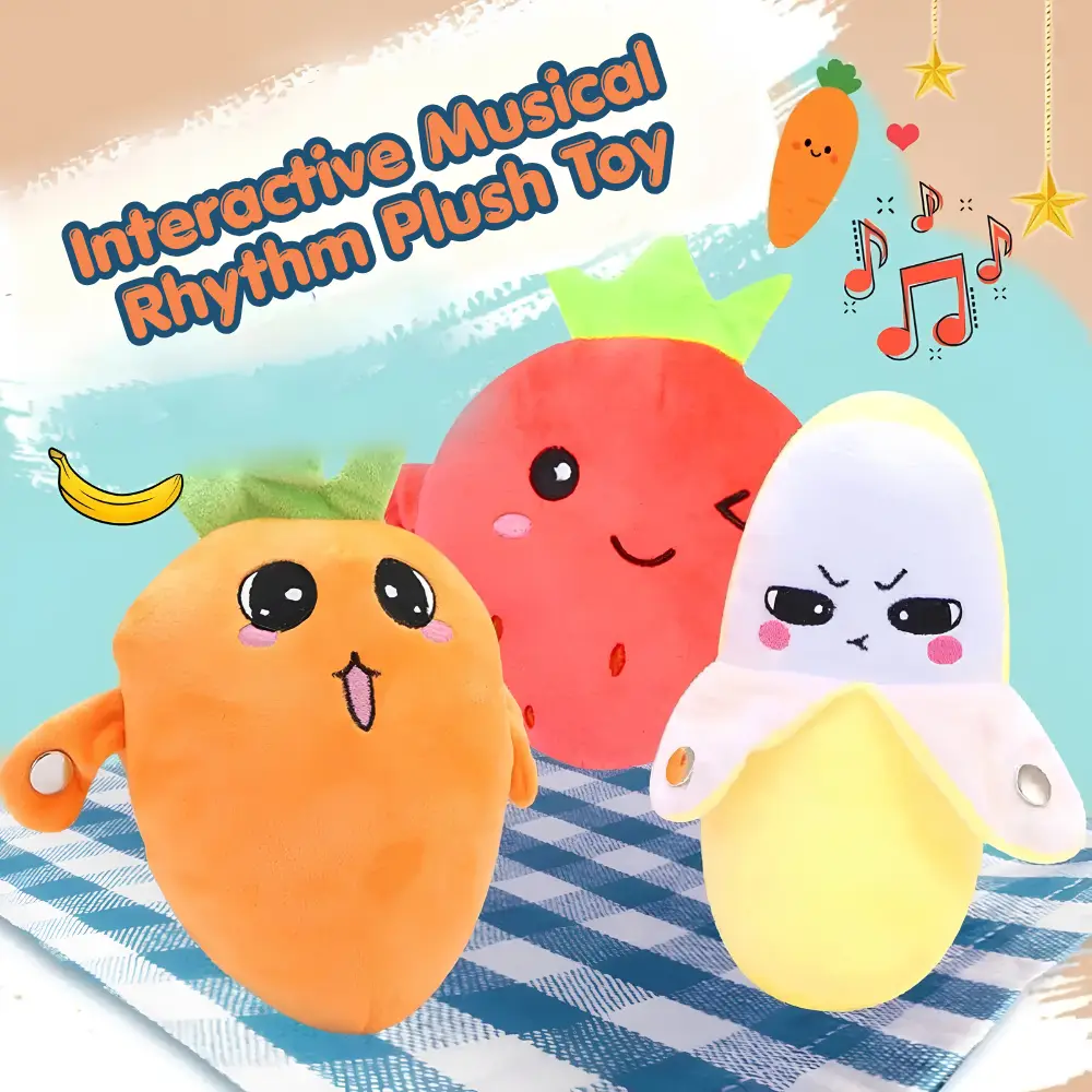 Interactive Musical Rhythm Plush Toy