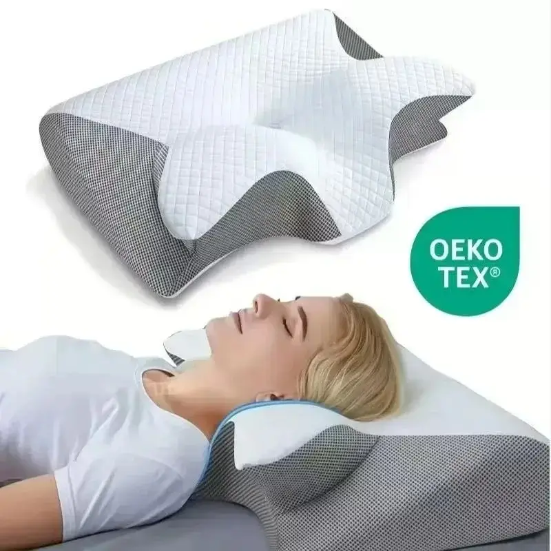 Memory Foam Cervical Pillow – Orthopedic Neck Support