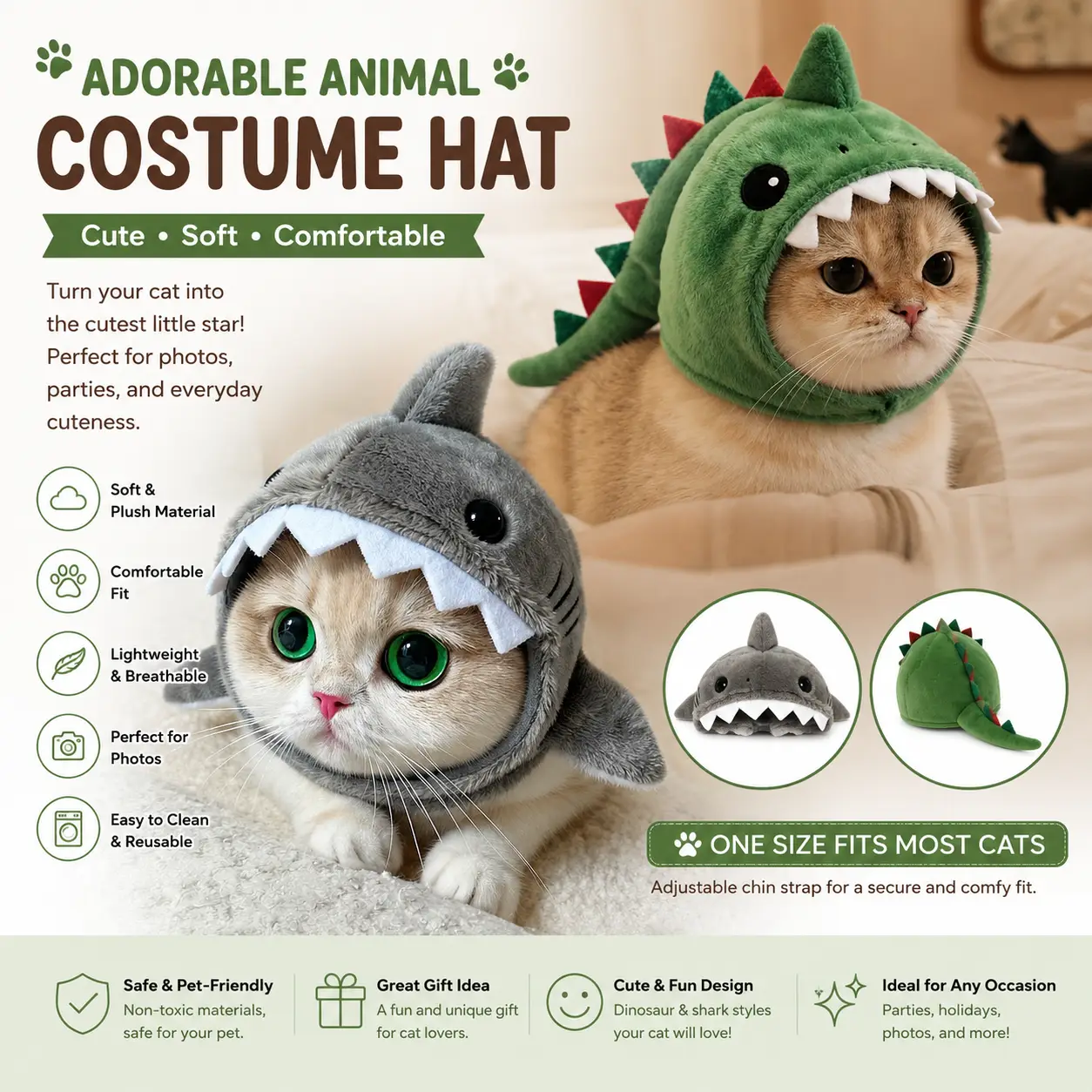 Cat Costume Hat