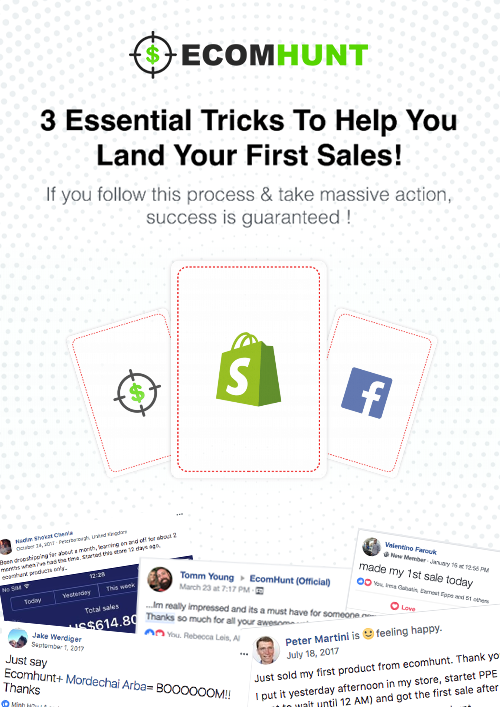 3 Essential Tricks To Land Your First Sales